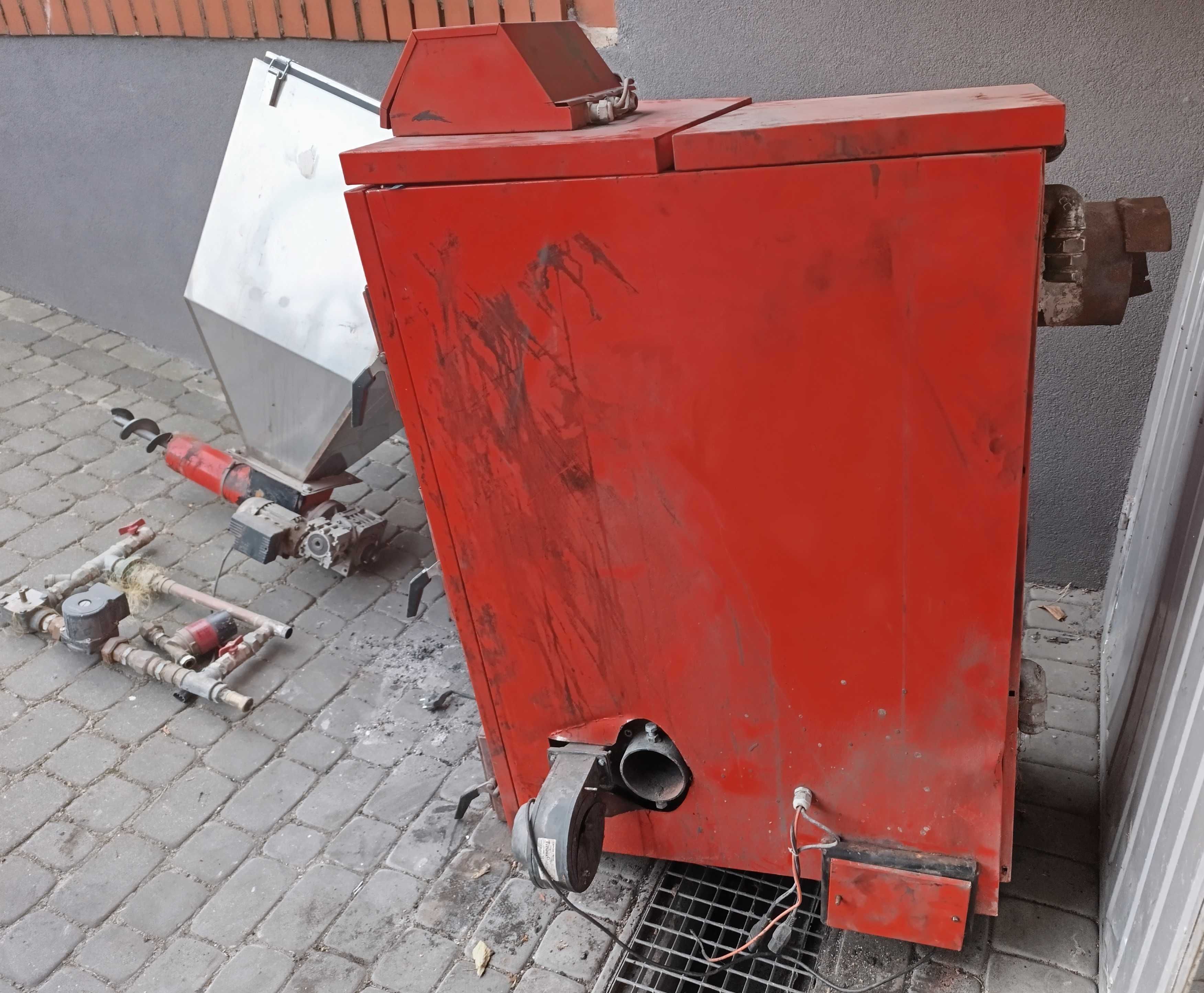 części do pieca NA EKOGROSZEK pelet z podajnikiem EKOCENTR 25KW