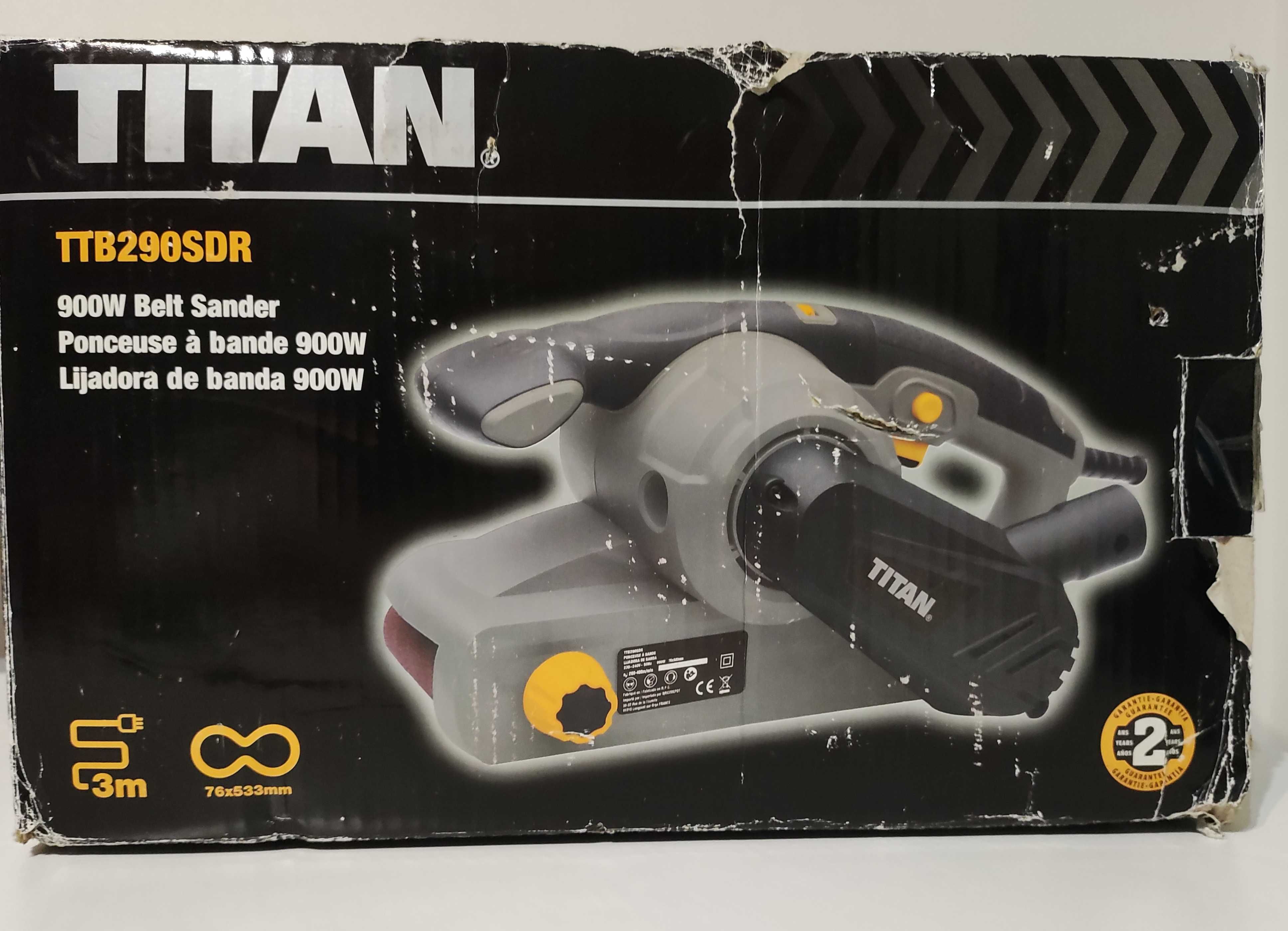 Стрічкова шліф.машина Titan TT290SDR