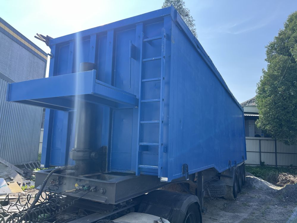 Напівпричіп самоскид зерновоз