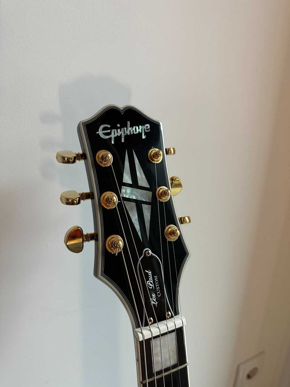 Epiphone Les Paul Custom Ebony (580 Euro até 31/08)