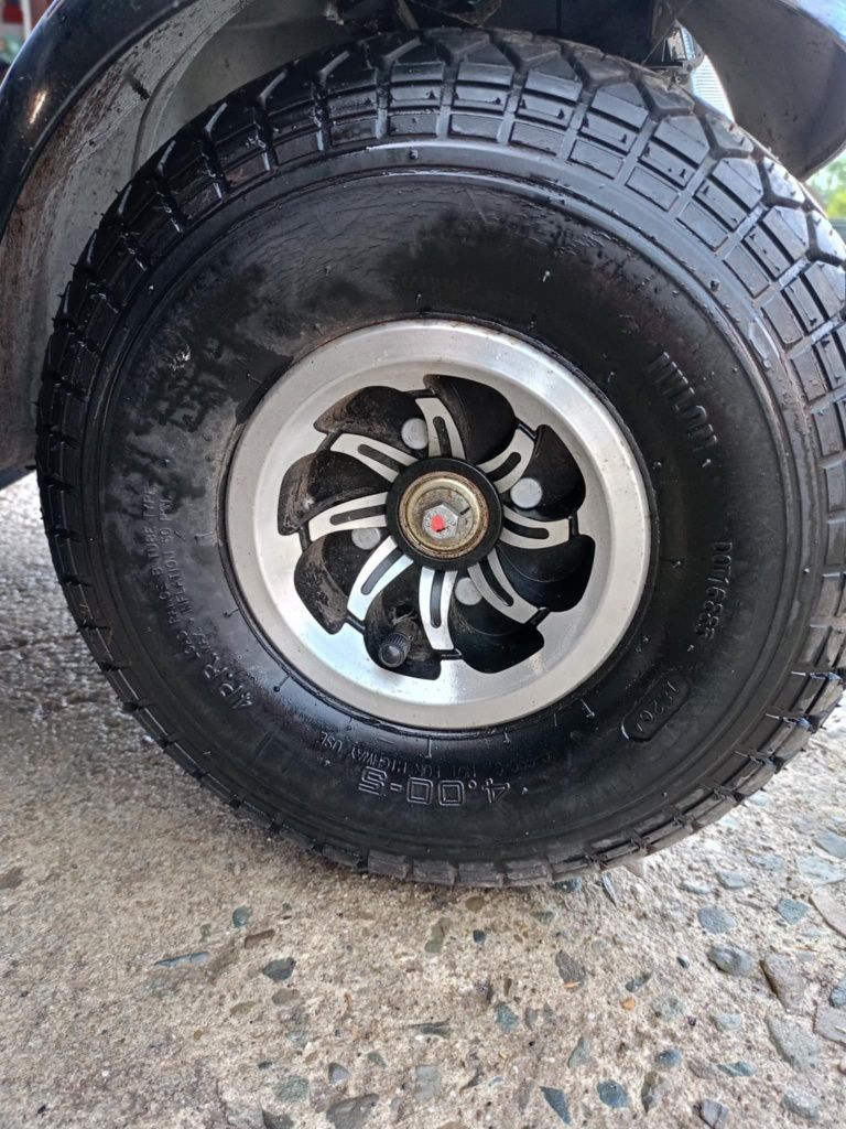 Skuter dla Seniora Inwalidy Elektryczny Wózek Drive z Kufrem Czarny