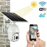 Kamera Zewnętrzna Obrotowa WiFi MONITORING HD 2 MP wifi solarna  4G.
