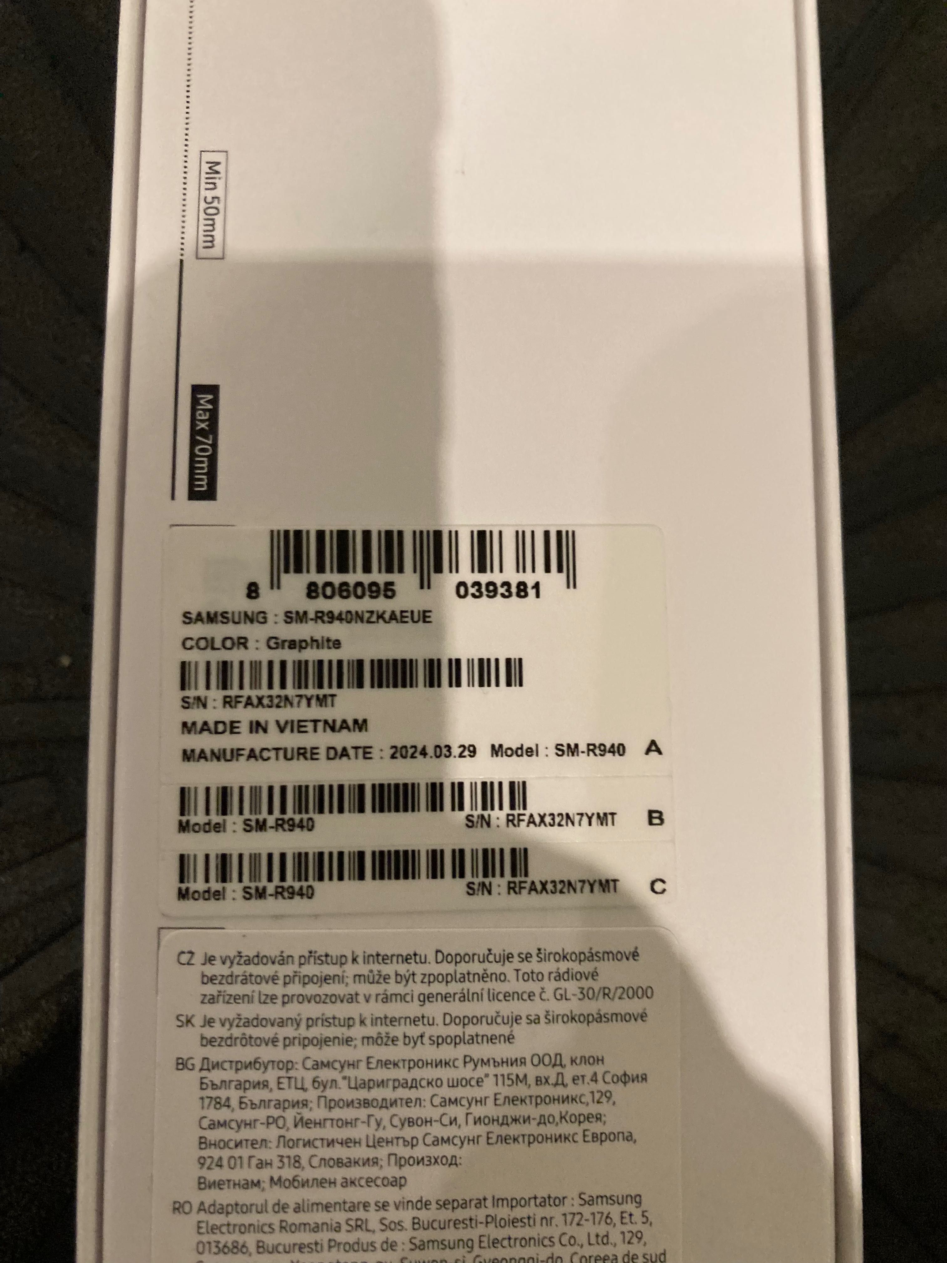 ZEGAREK - Samsung Galaxy Watch 6 - Graphite