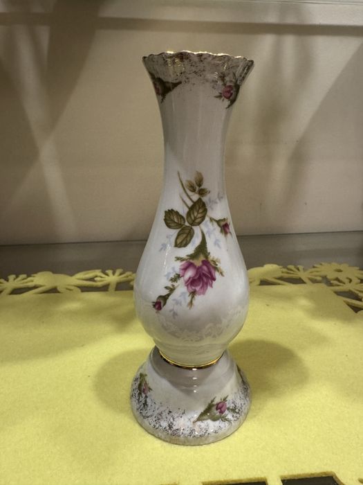 3 Świeczniki z kolekcji Iwona porcelana Chodzież