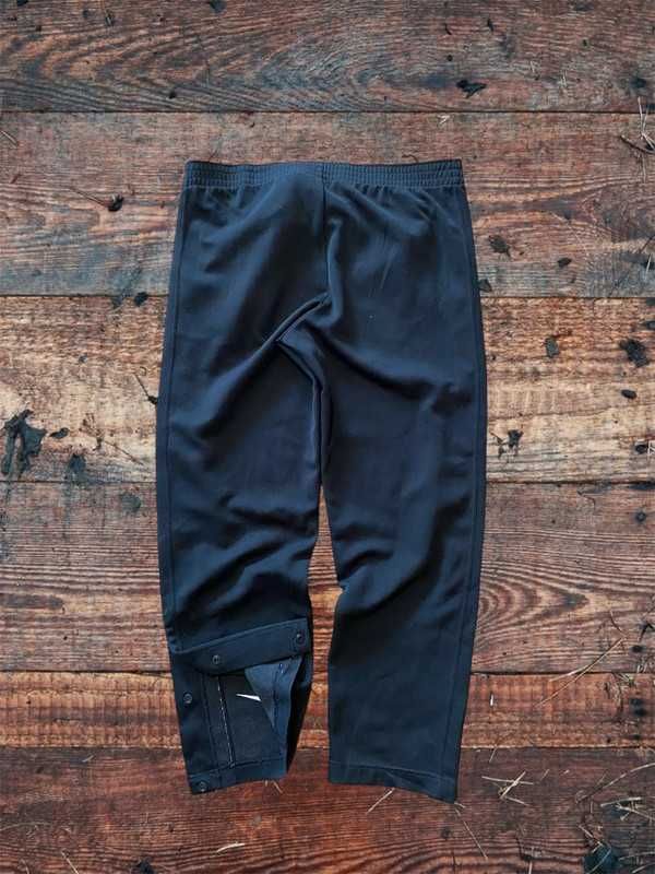 Vintage spodnie dresowe Nike guziki basketball rozpinane XL czarnyhaft