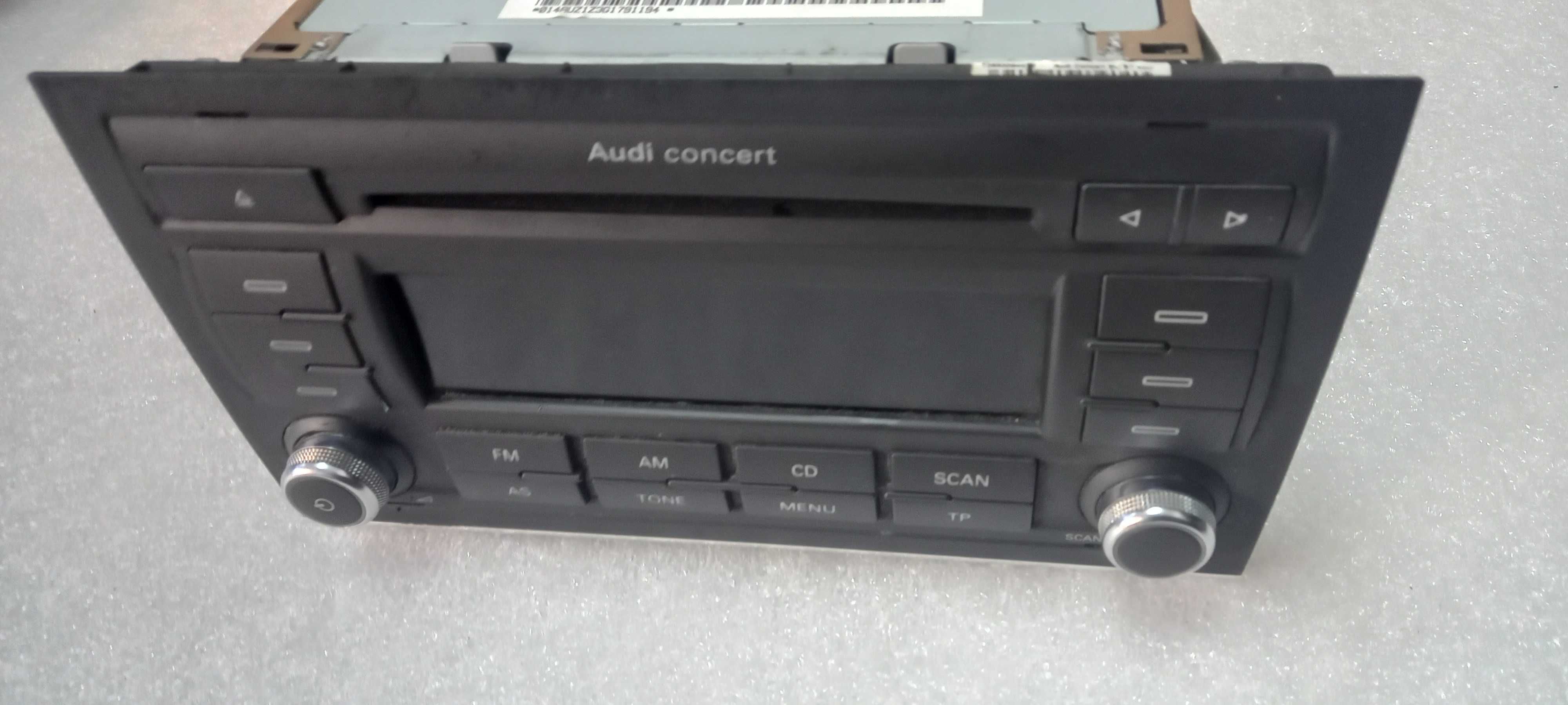 Radio Audi Concert Audi A4 B7 2 DIN -186AK