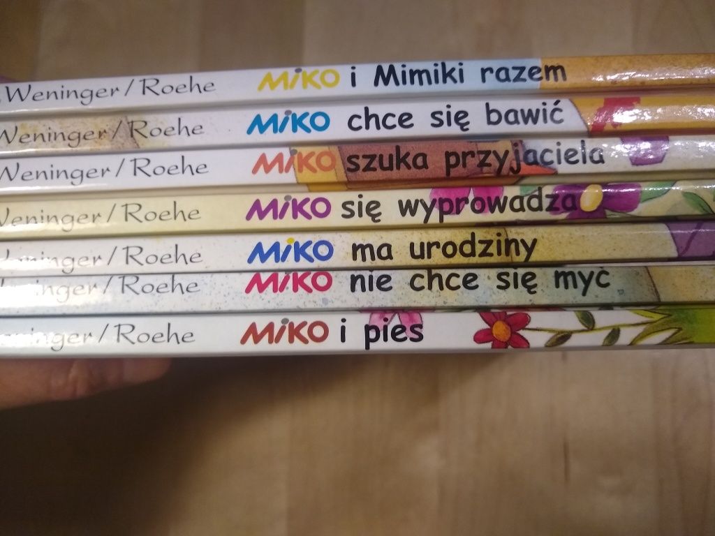 Miko i mimiki - Weninger i Roehe - 7 książeczek