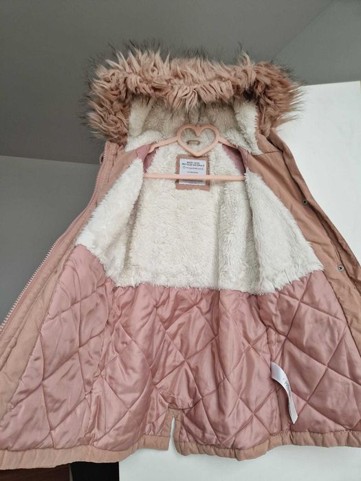 Kurtka zimowa dziewczęca 6 - 7 lat