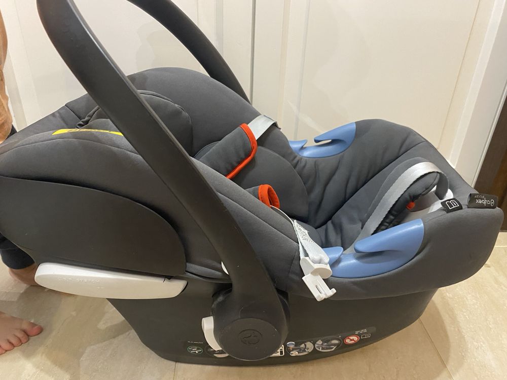 Cybex Aton B i Size Fotelik Samochodowy 0-13 kg (Kolor: Steel Grey)