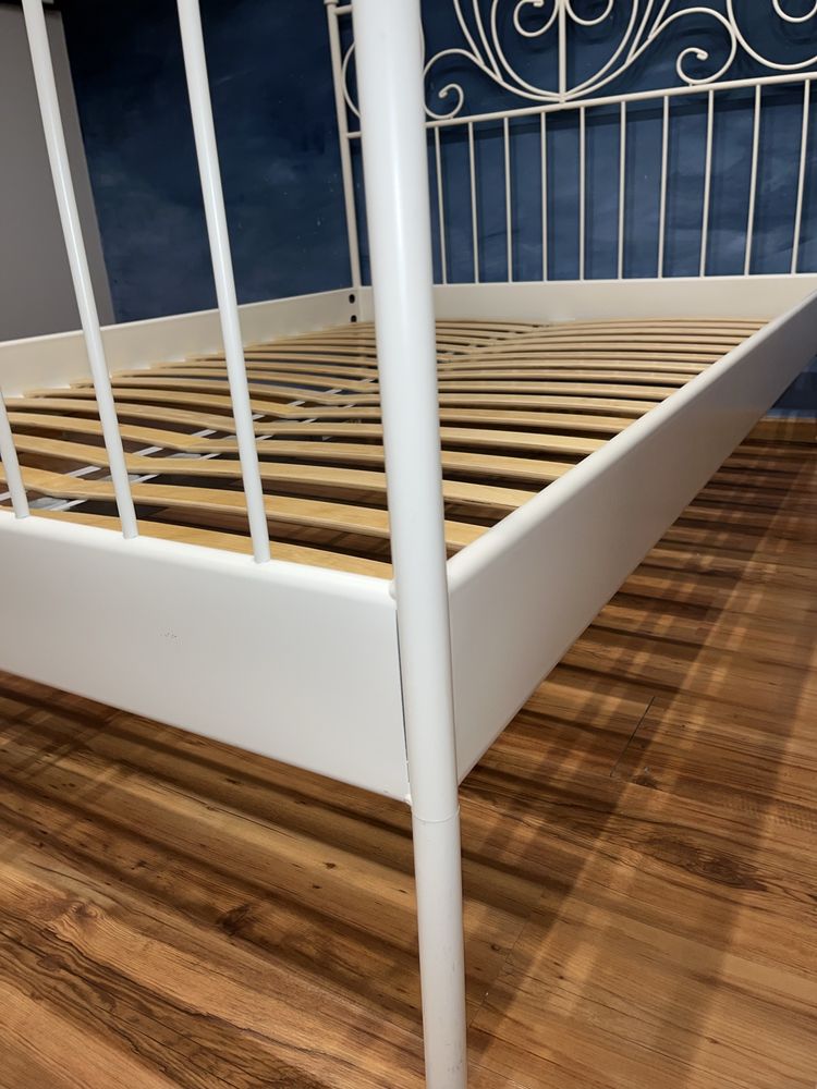 Ikea LEIRVIK rama łożka 140 x 200 cm - stan bardzo dobry