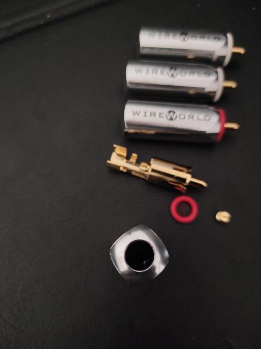 * WireWorld seria 10 7mm wtyki wtyk RCA  interkonekt