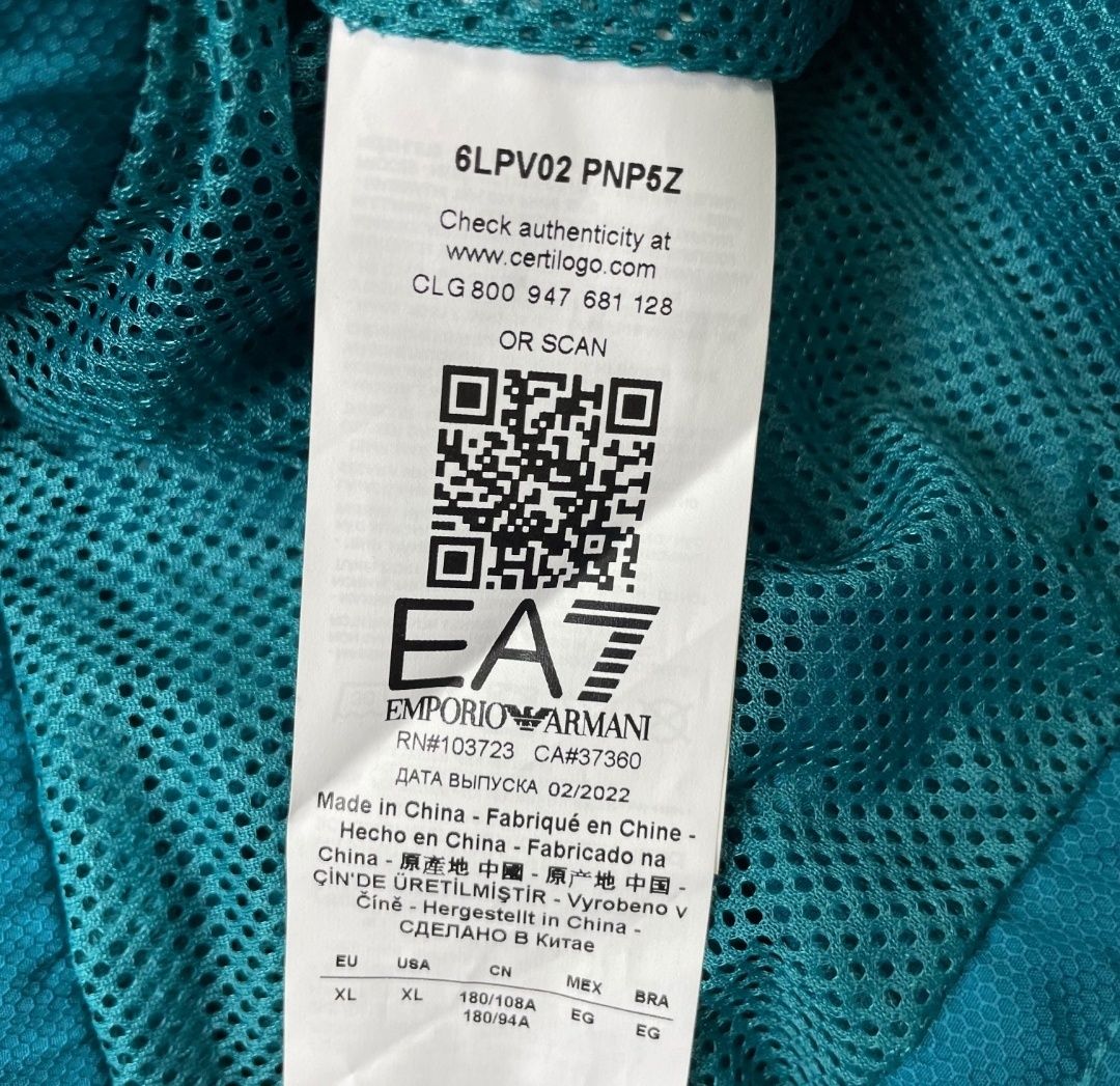 Спортивний Костюм Emporio Armani EA7 Оригінал! XL Костюм Армани EA7 ХЛ