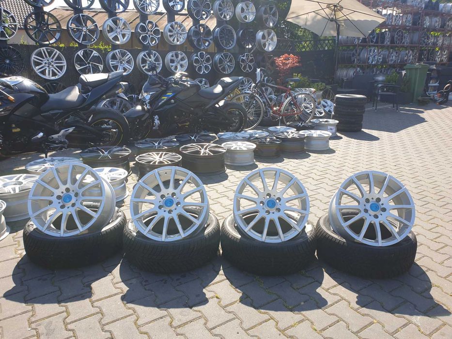Felgi aluminiowe Aluett 17" 5x112 7,5j et38 Skoda Seat Audi Vw itp.