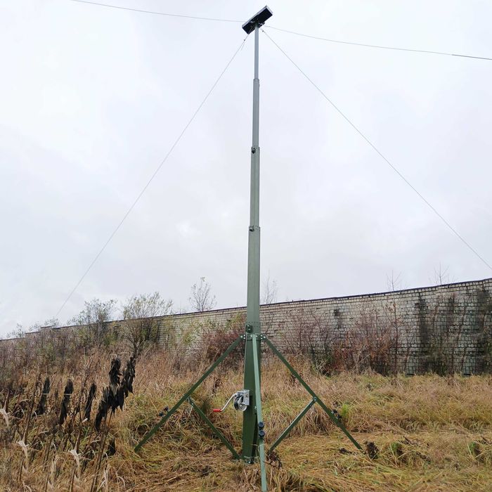 Телескопічна з механічною лебідкою 6м ПОСИЛЕНА