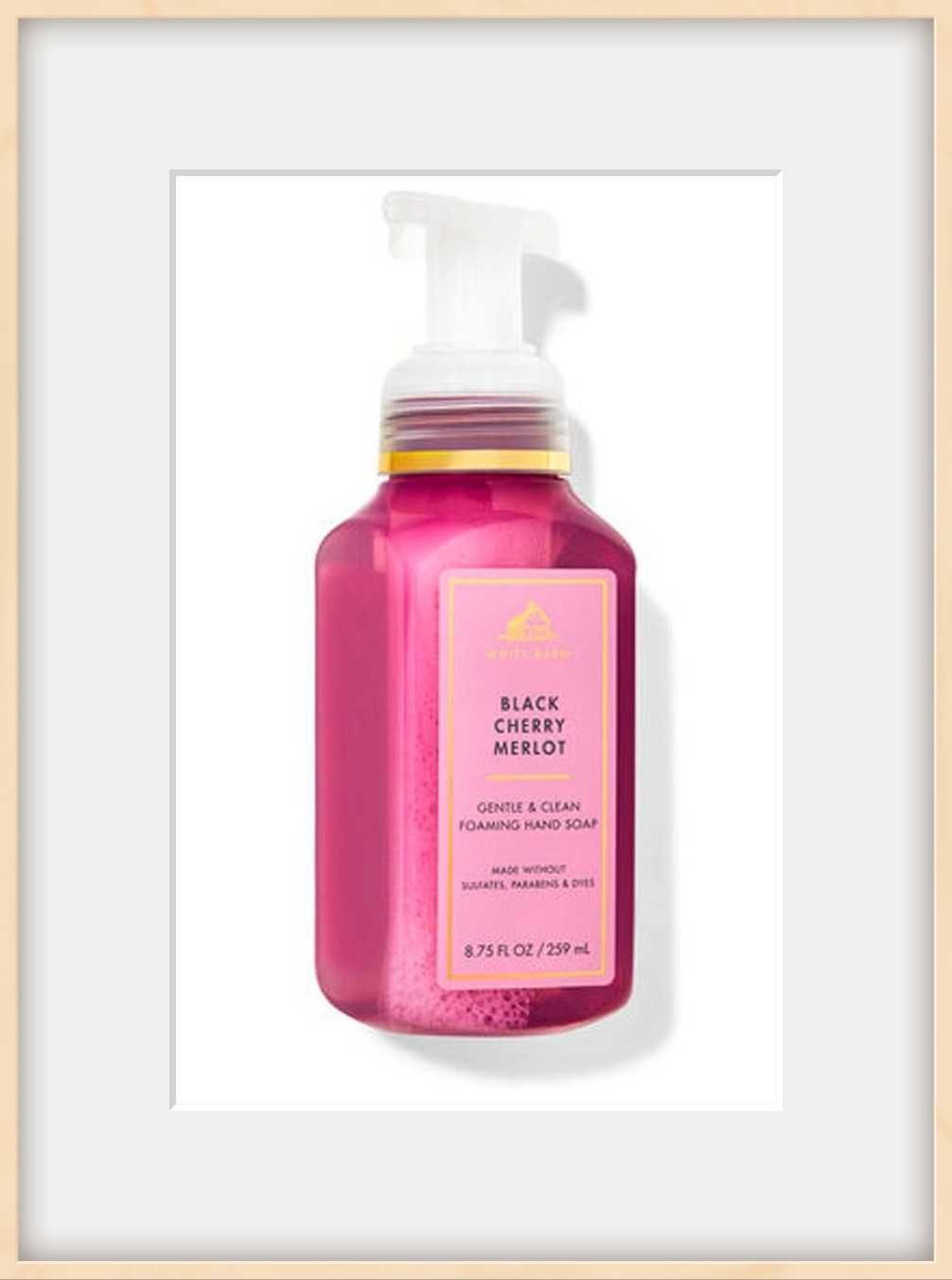 Mydło Bath & Body Works Black Cherry Merlot - Wiśniowy Merlot w piance