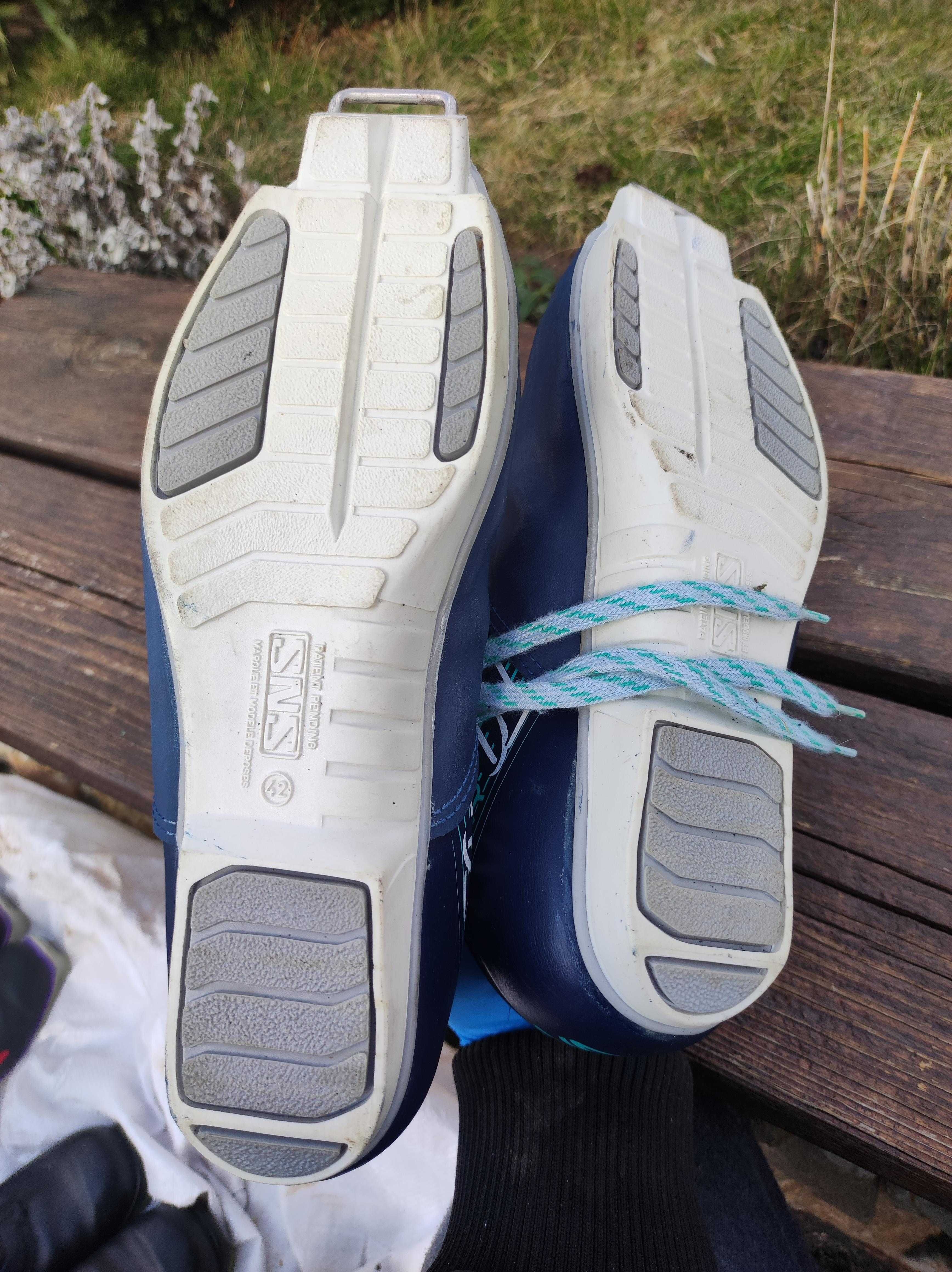 Buty do nart biegowych biegówki Salomon 401 SNS Patent Pending roz 42