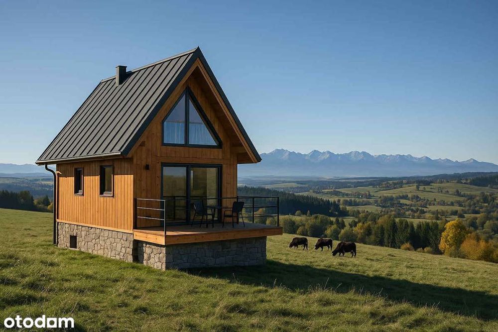 Działka z bajecznym widokiem na Tatry – Grywałd | 15 arów