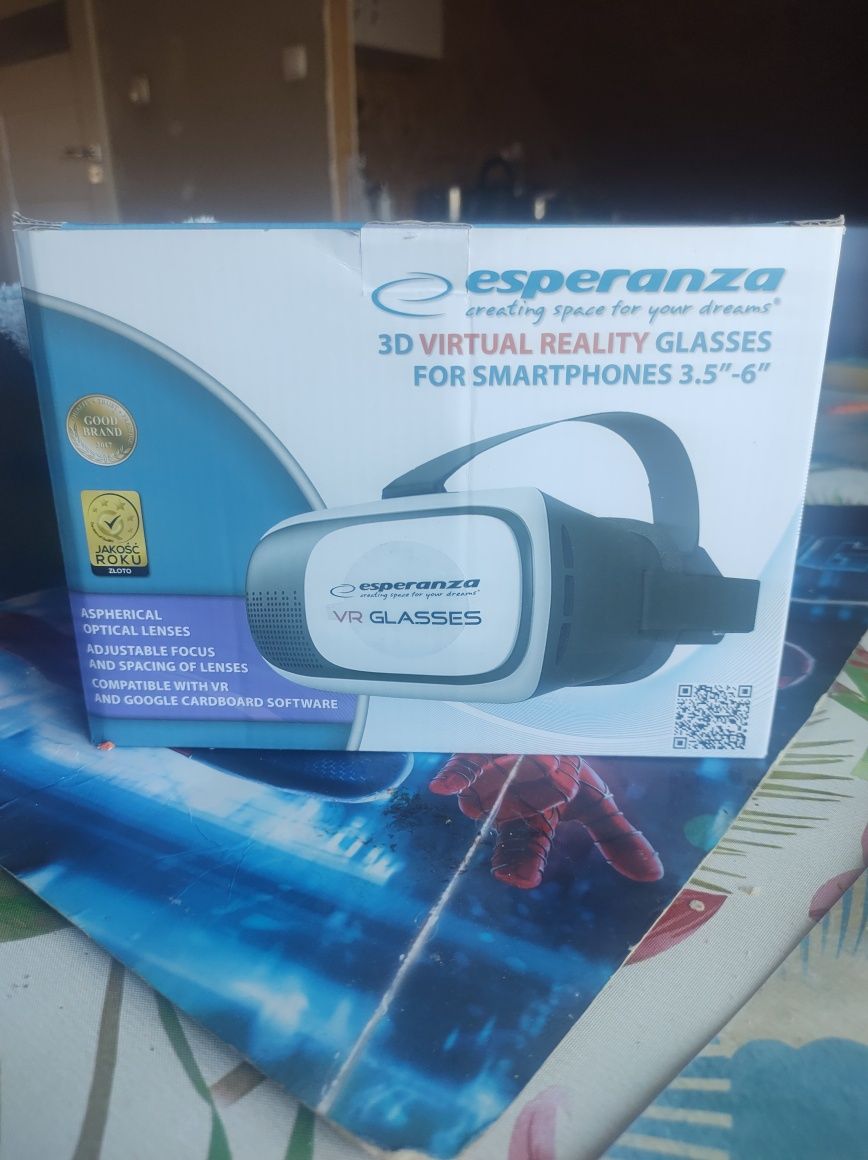 Okulary 3D VR Dla Smartfonów 3,5