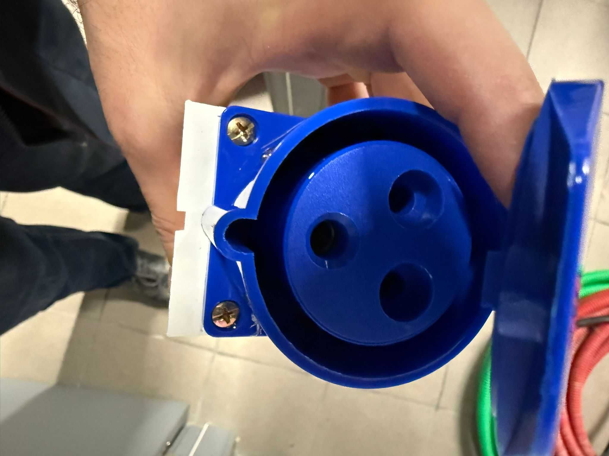 Carregador portátil 7,6 kW tipo 2