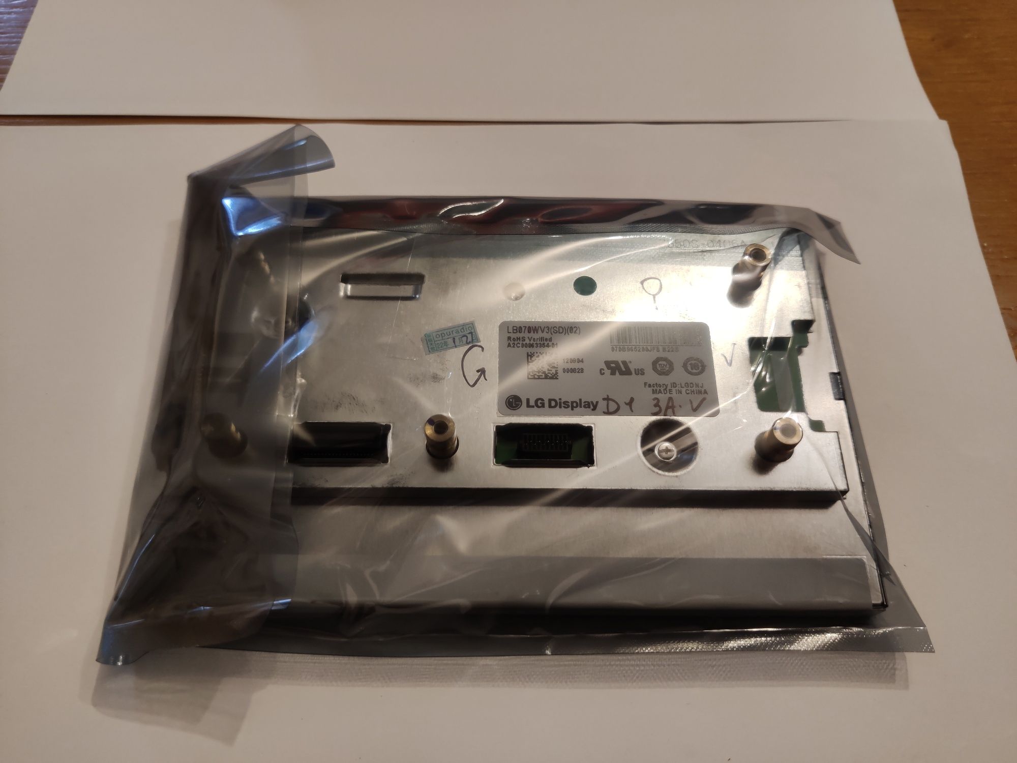 Ecrã Visor Display GPS Mercedes Classe C, E, GL, GLE, CLS, ML