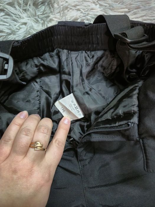 Зимові лижні штани 116 р, полукомбінезон полукомбинезон лыжные штаны