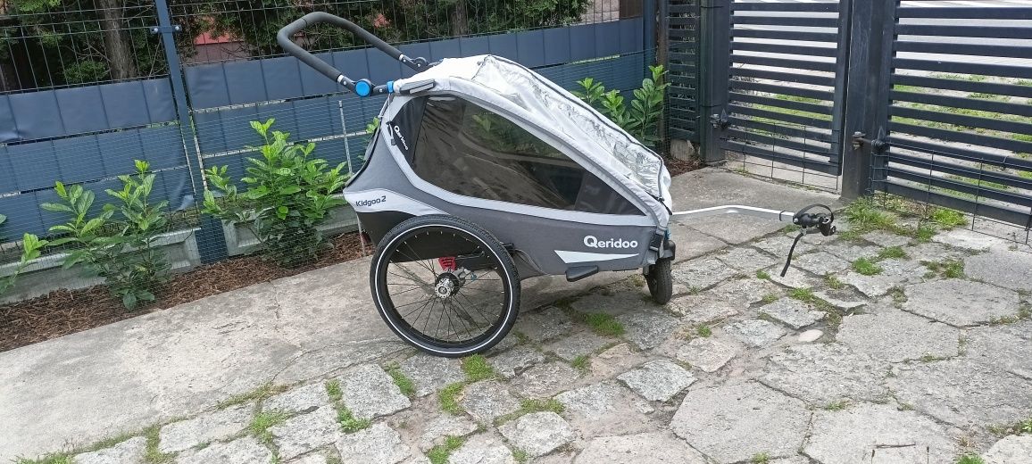 Wózek rowerowy przyczepa qeridoo kidgoo 2 2020 querido