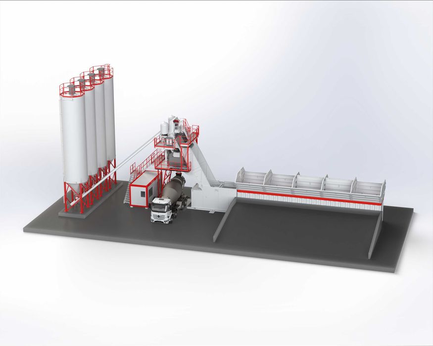 Węzeł betoniarski HARTMANN Warrior 2500 RS-5.34 LPT