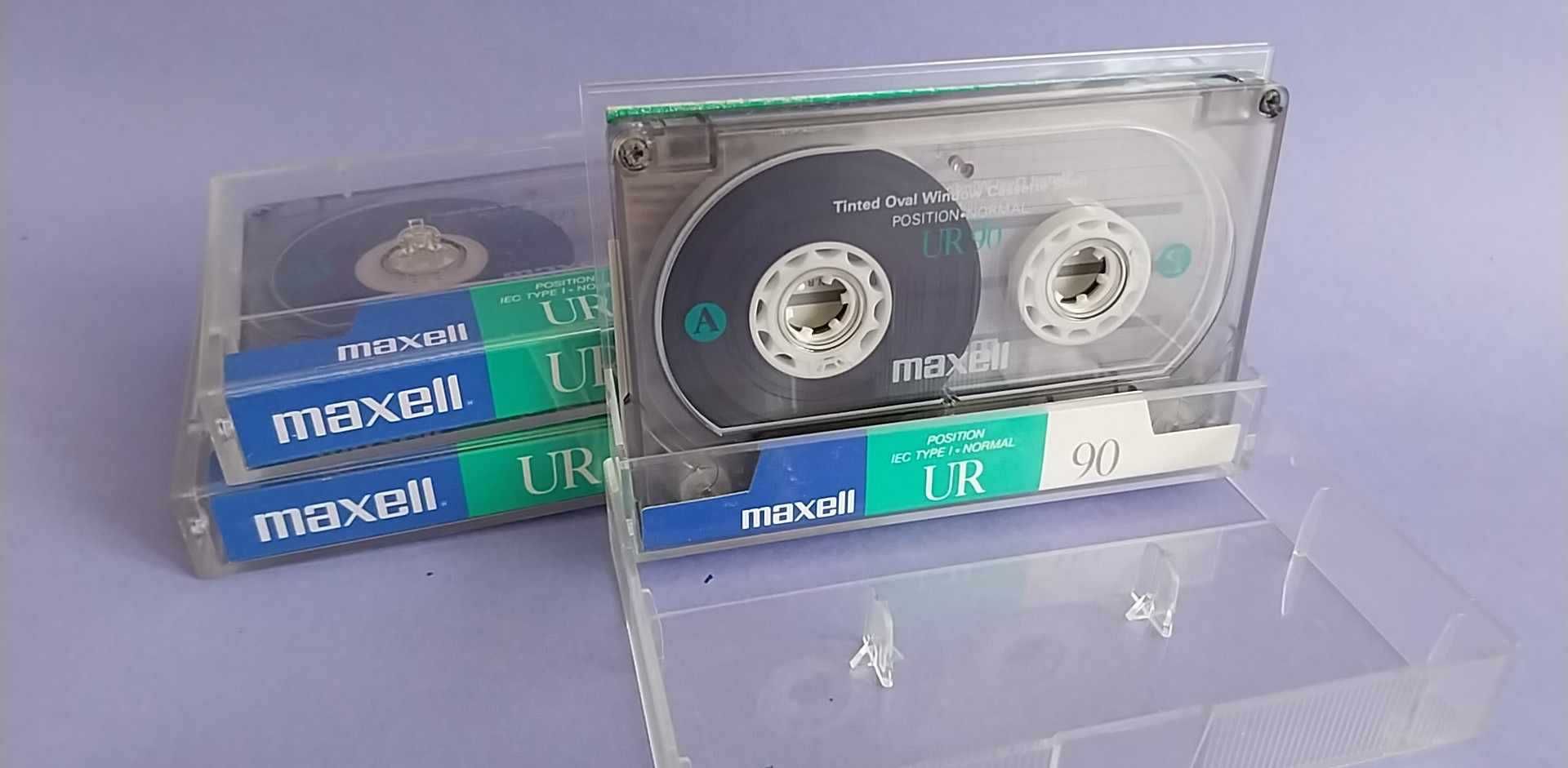MAXELL kasety magnetofonowe UR 60/90 używane