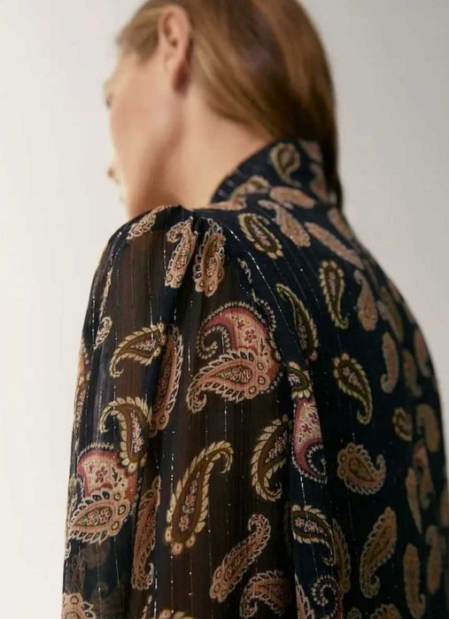 Massimo dutti bluzka paisley 38