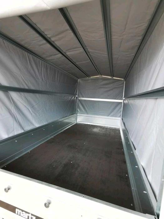 Przyczepa MARTZ 264 XL Z PLANDEKĄ 140cm dmc - 750kg TRANSPORT PL