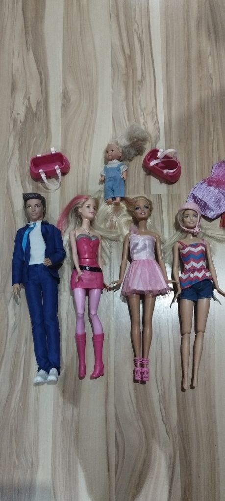 Lalki Barbie plus Ken