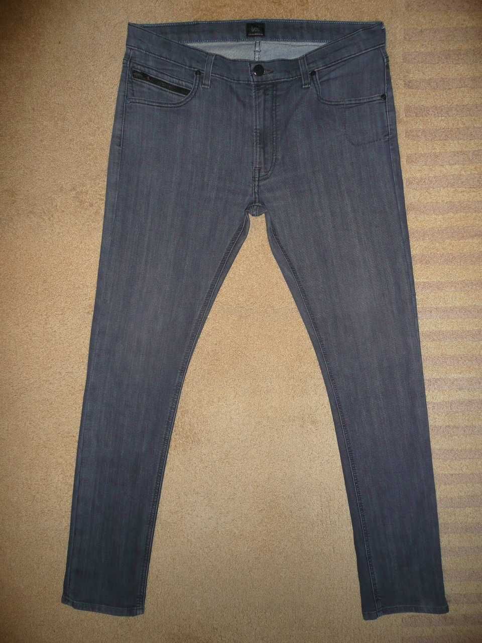 Spodnie dżinsy LEE W34/L32=45,5/107cm jeansy LUKE FESTIVAL