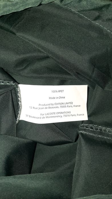 Фирменный мешок для обуви Lacoste Оригинал