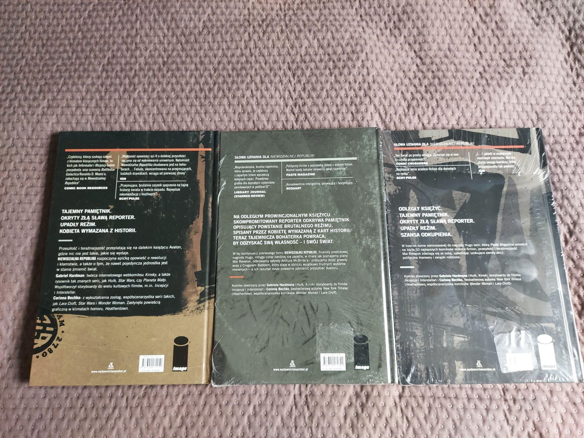 Komiks Niewidzialna Republika tom 1 - 3.