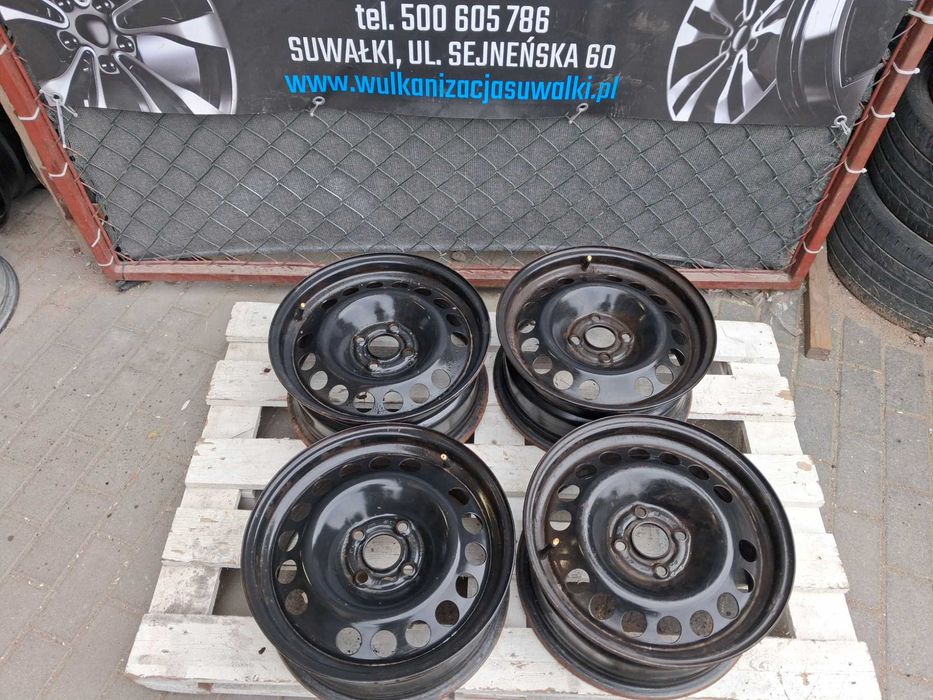 4x felgi R15 4x100 ET35 Opel Corsa C D E Meriva Zafira Gwarancja Monta