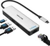 HUB Wavlink USB C do Ethernet Adapter 2.5G Gbps USB C USB A 590