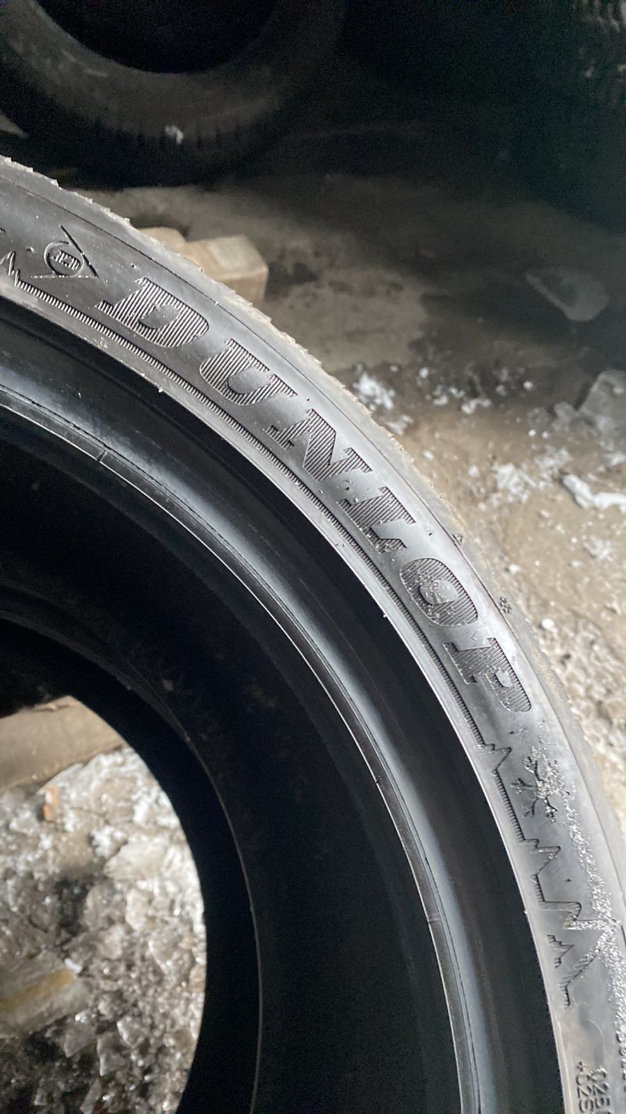 215.45.17 Dunlop 2шт зима шини резина з Европи БВ склад Харків БУ 45