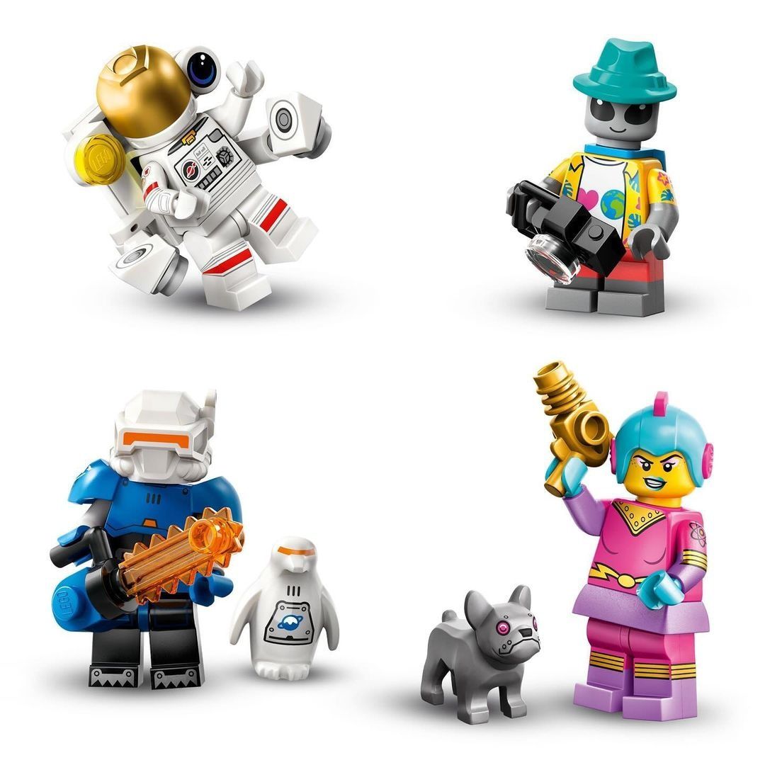 71046 Lego Space minifigures Лего минифигурки 26 серия
