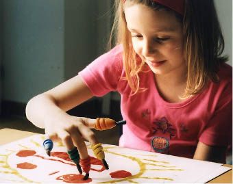 Набор красок для рисования пальцами