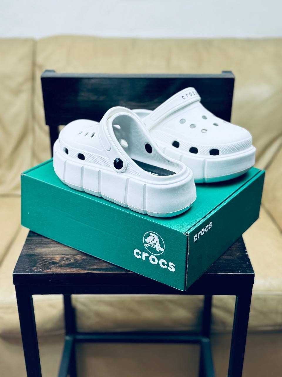 Шлепанцы Crocs женские Сабо кроксы тапочки Пляжная обувь! Новинка!