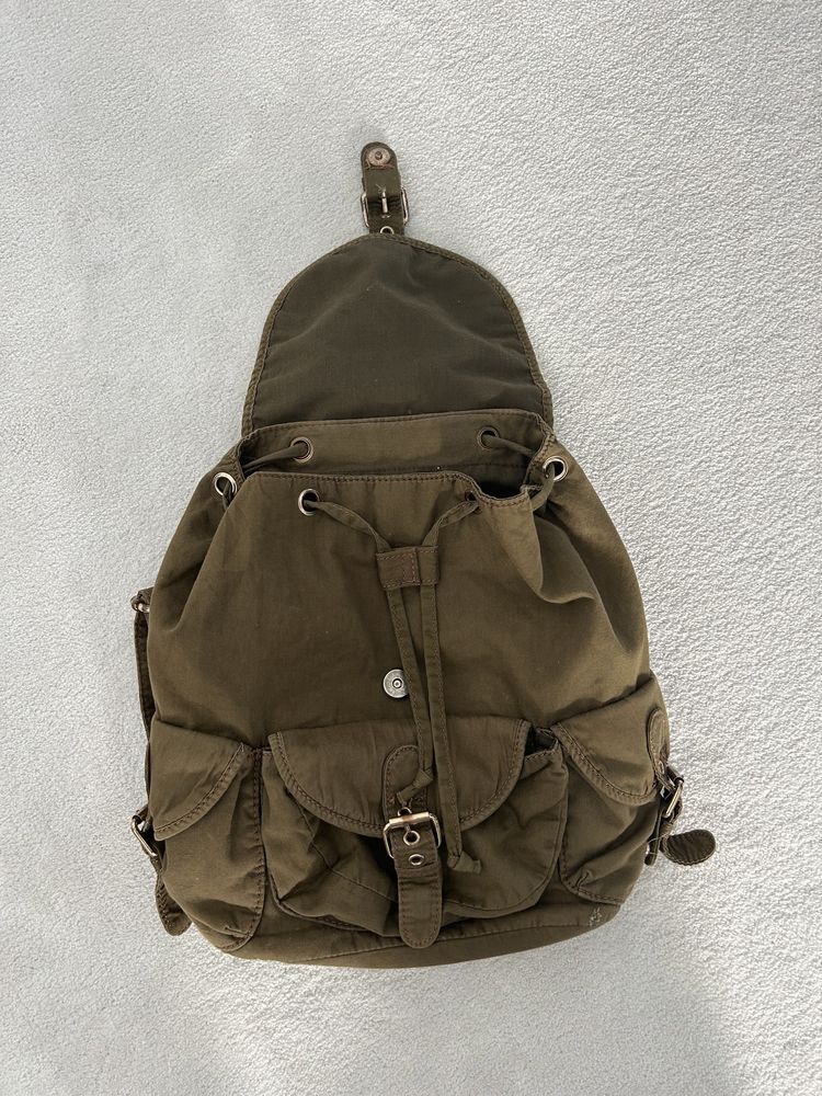 Mochila Zara caqui