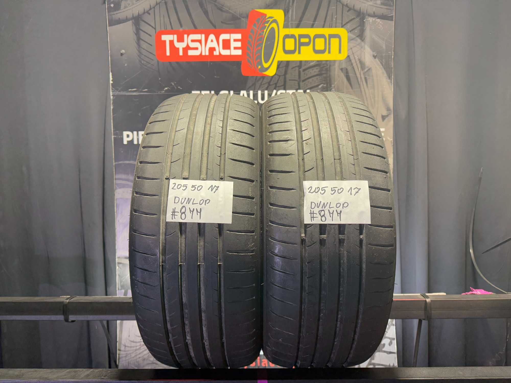 Opony Letnie 205/50/17 DUNLOP SPORT #877