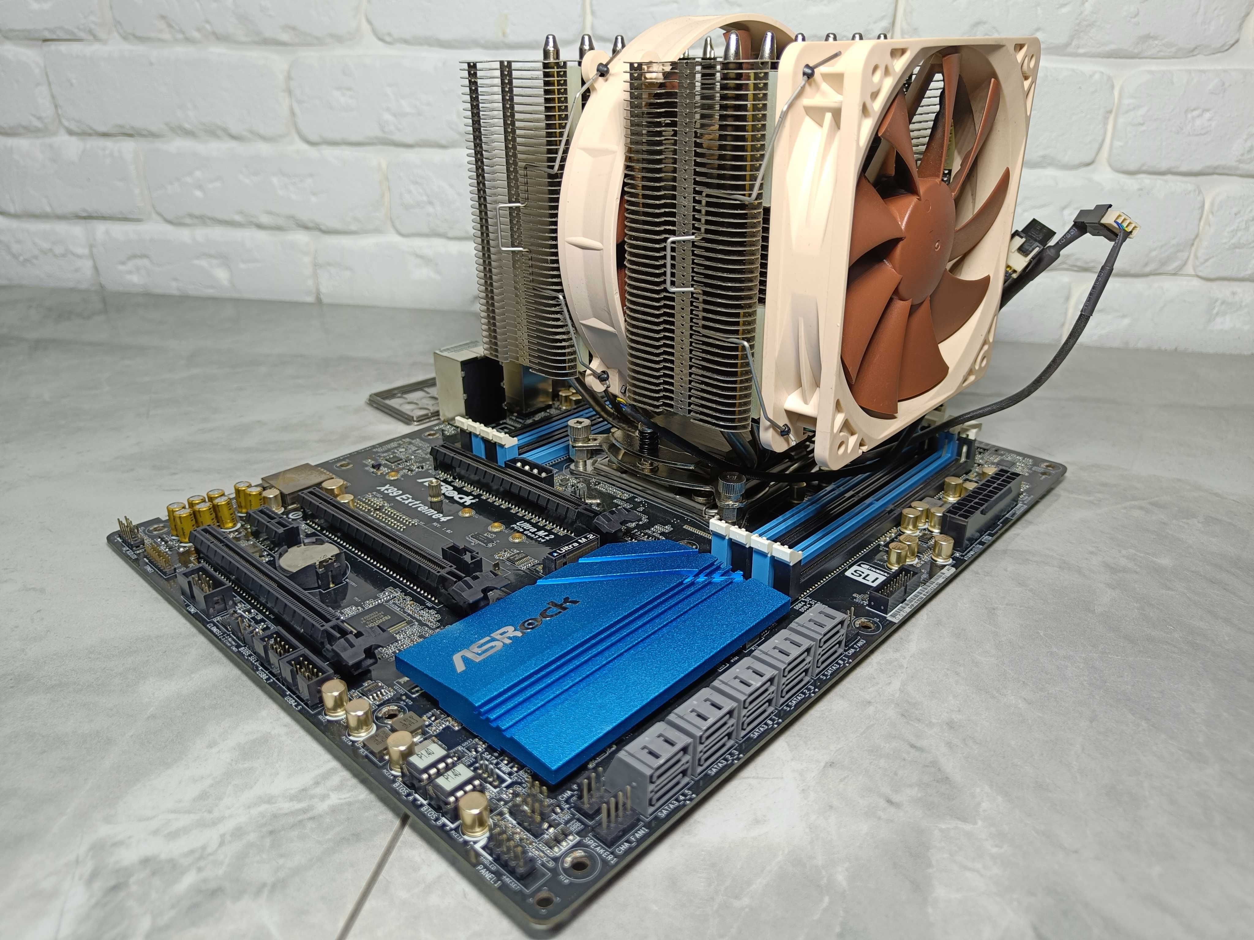 Кулер Башня NOCTUA D-14 220Вт TDP під LGA2011 (стояла на X99 чіпсеті)
