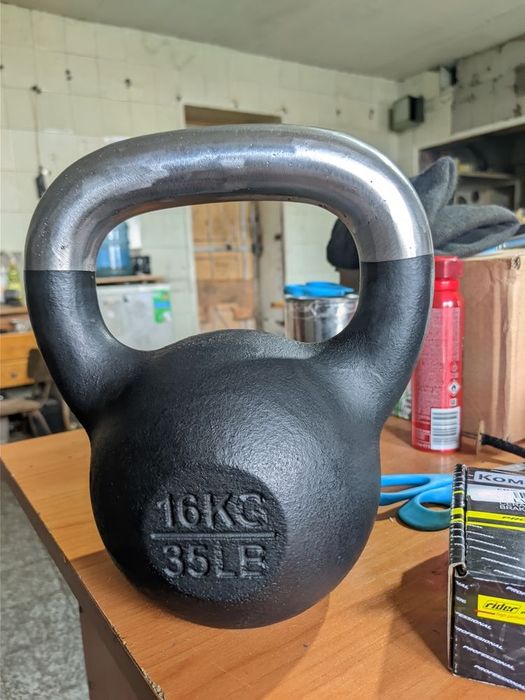 Гиря 16 кг кроссфит. Для ВСУ доставка за мой счёт.