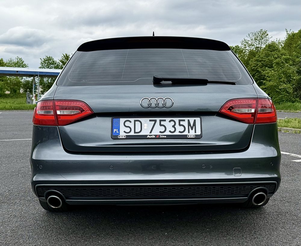 Audi A4 B8 3x S-line Automat Stan BDB Daytona Grey