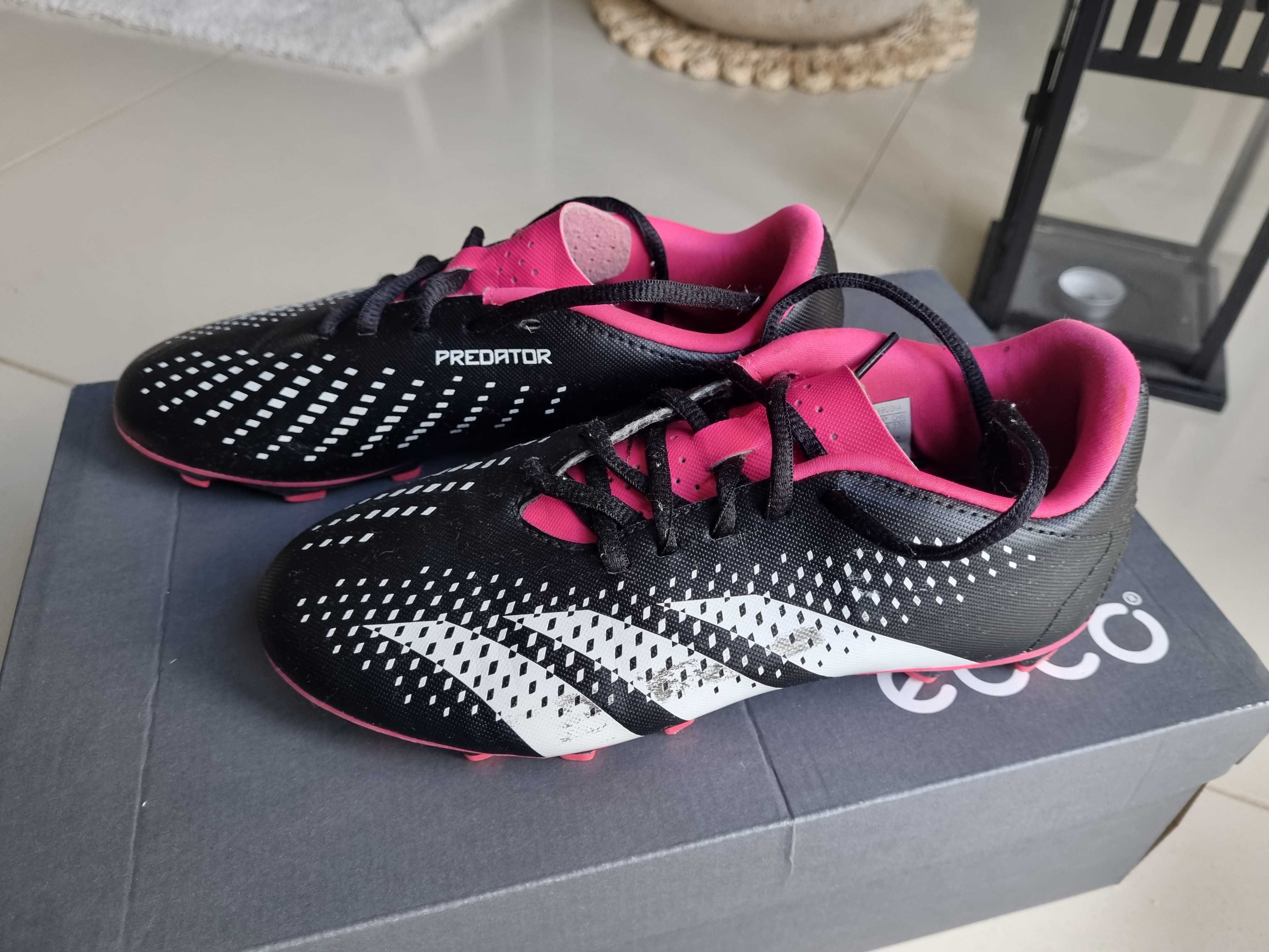 Buty piłkarskie korki adidas Predator czarne 36