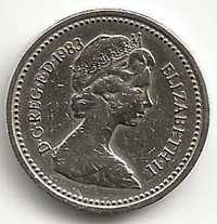 1 Libra ou One Pound de 1983