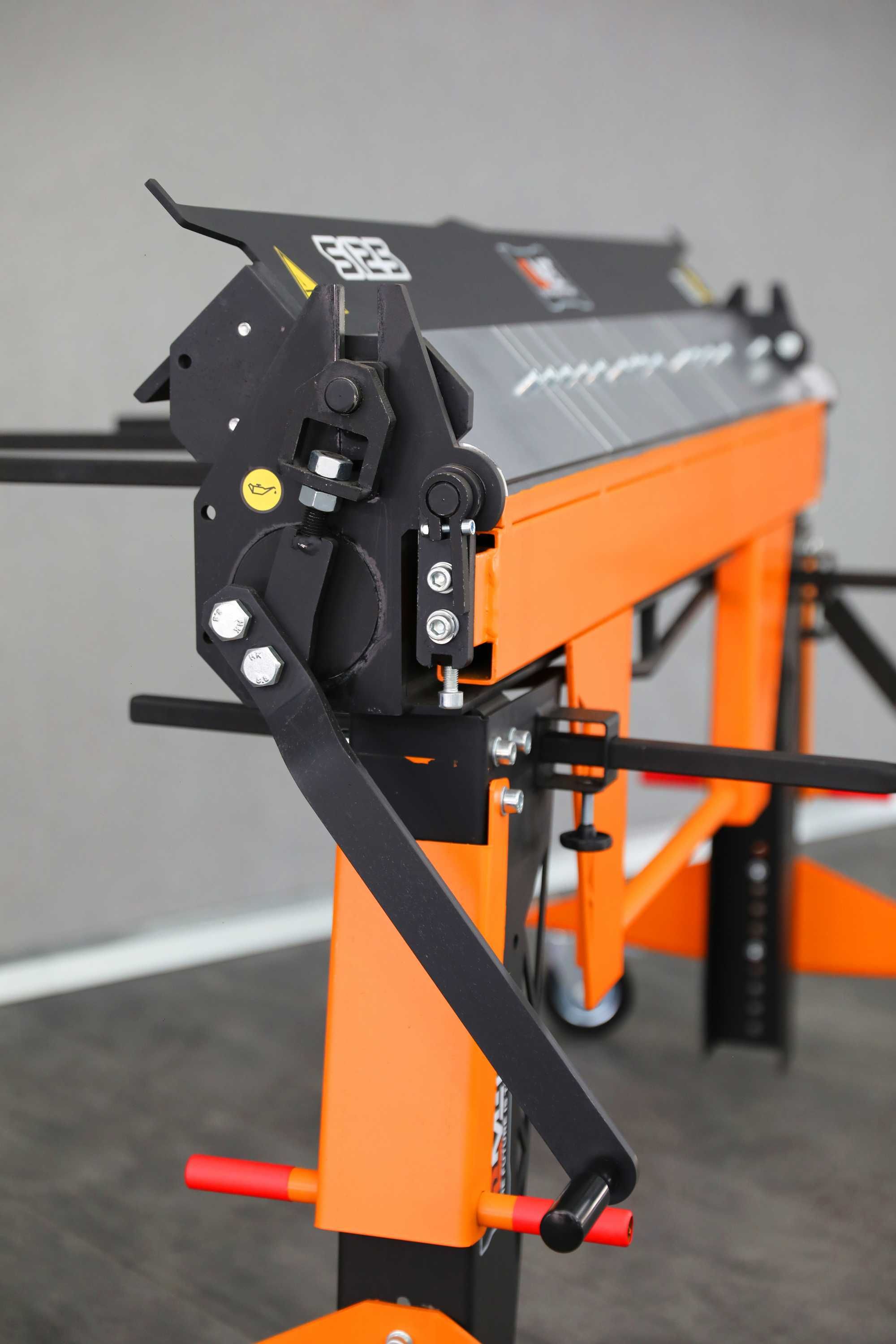 Zaginarka segmentowa dekarska blacharska S125/1250mm+Nóż+Dogniatak!