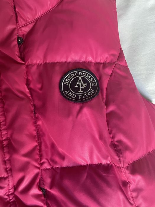 Bezrękawnik, kamizelka, ocieplacz Abercrombie & Fitch fuksja