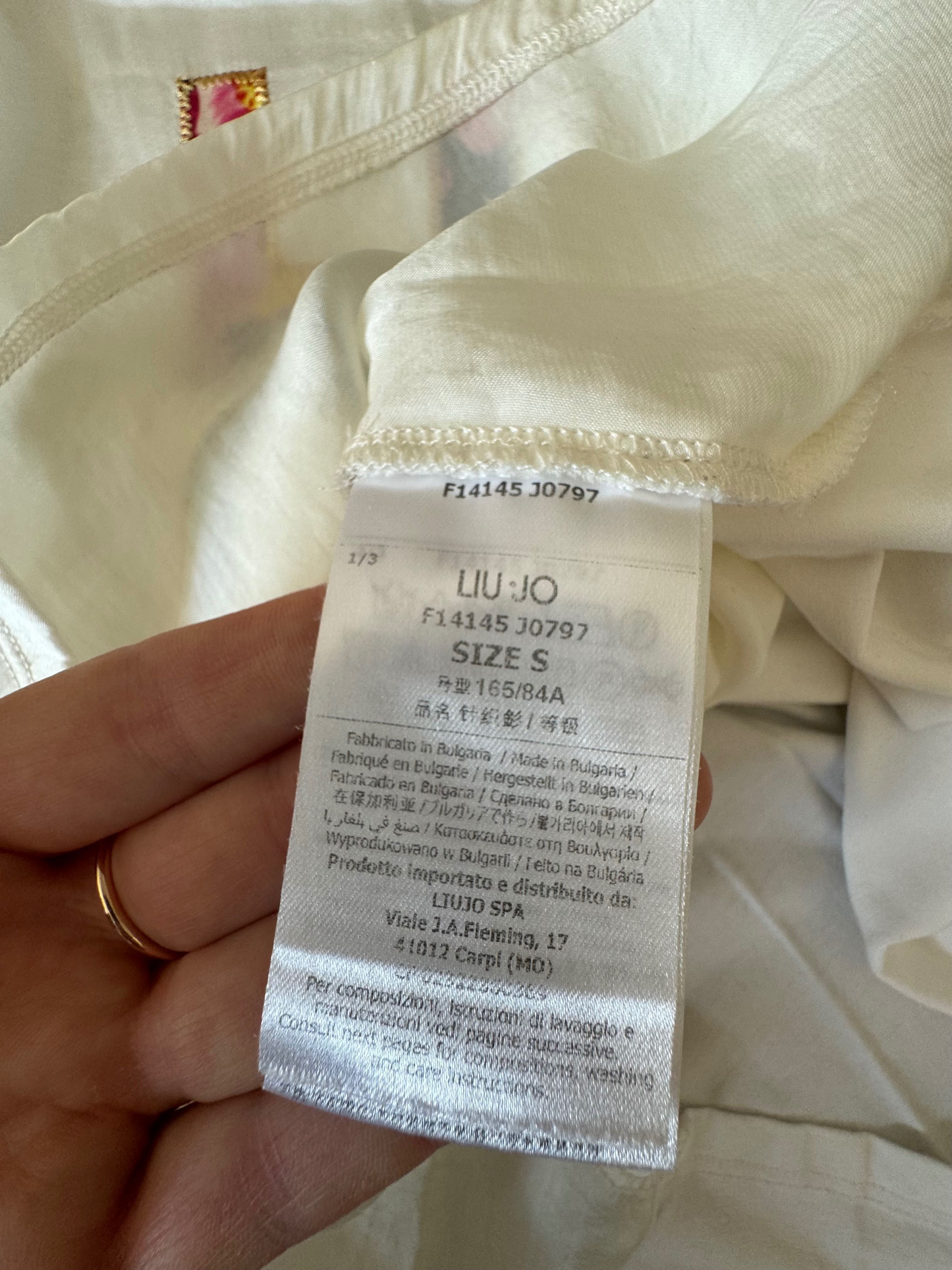 LIU JO JEANS bluzka z napisem CHIC